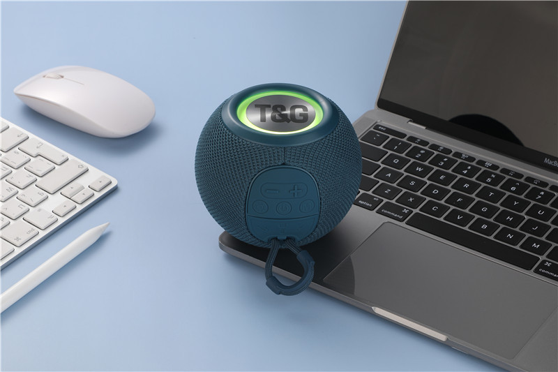 TG337 Fabric Bluetooth Speaker with Deep Bass and Portable Mini Design