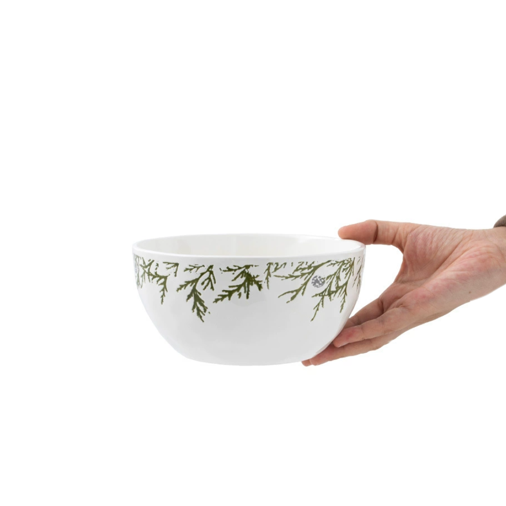 Embossed Ceramic Dinnerware Set – Microwave & Dishwasher Safe