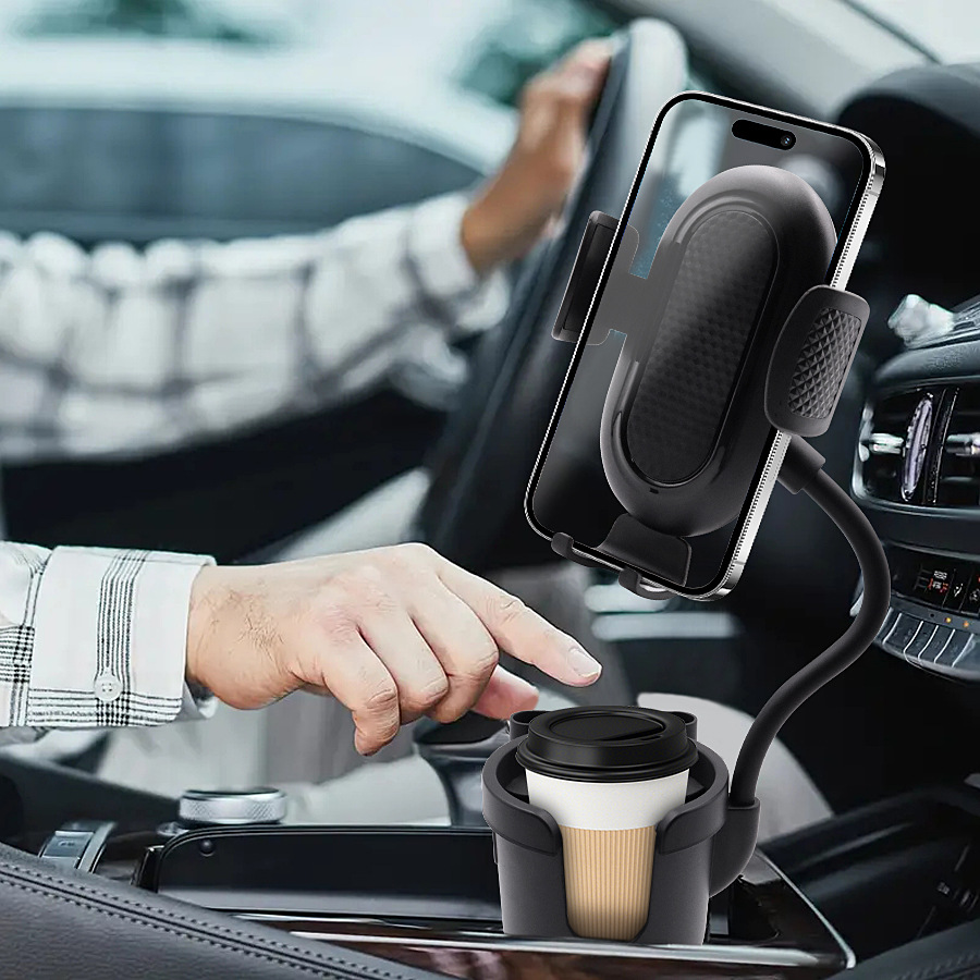 Car Cup Holder Expander for Car Adapter Adjustable Multifunctional Dual Cup Holder with Phone Holder Aromatherapy Organizer