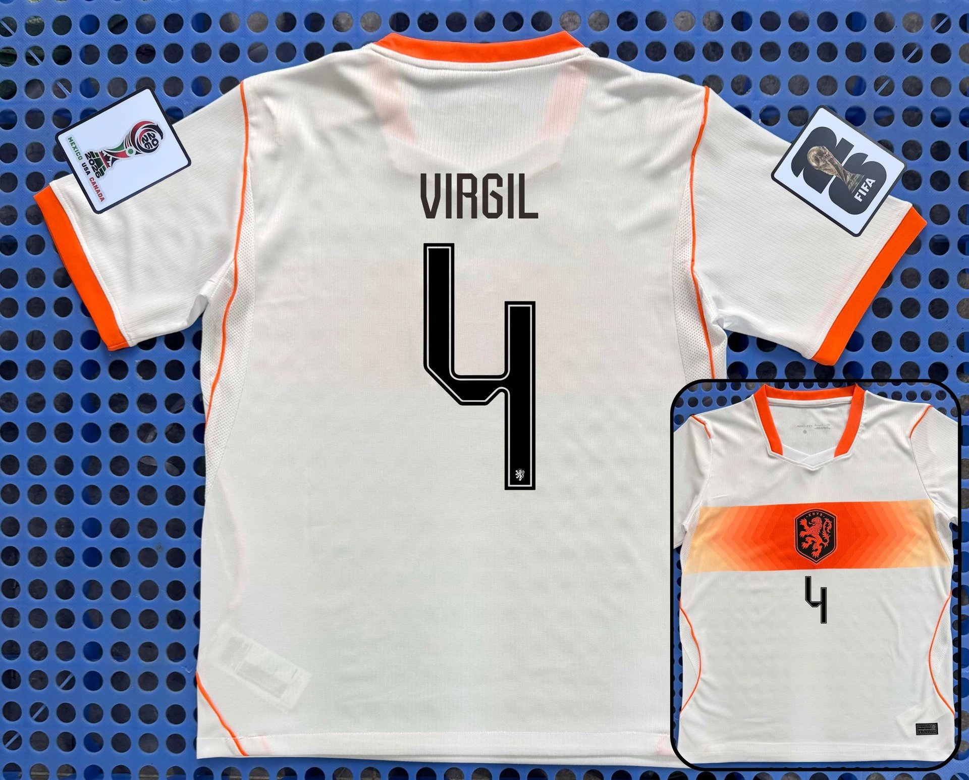 Virgil van Dijk Netherlands National Team 2026 Match Away