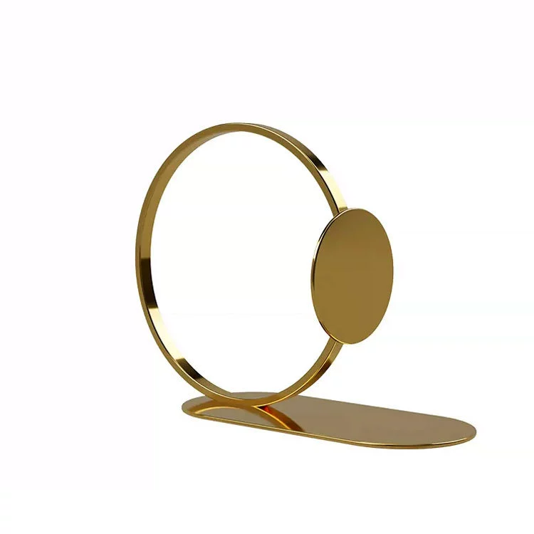 Circular Steel Bookshelf Φ600mm | Cold-Rolled SPCC & 50LB Load ASTM Certified