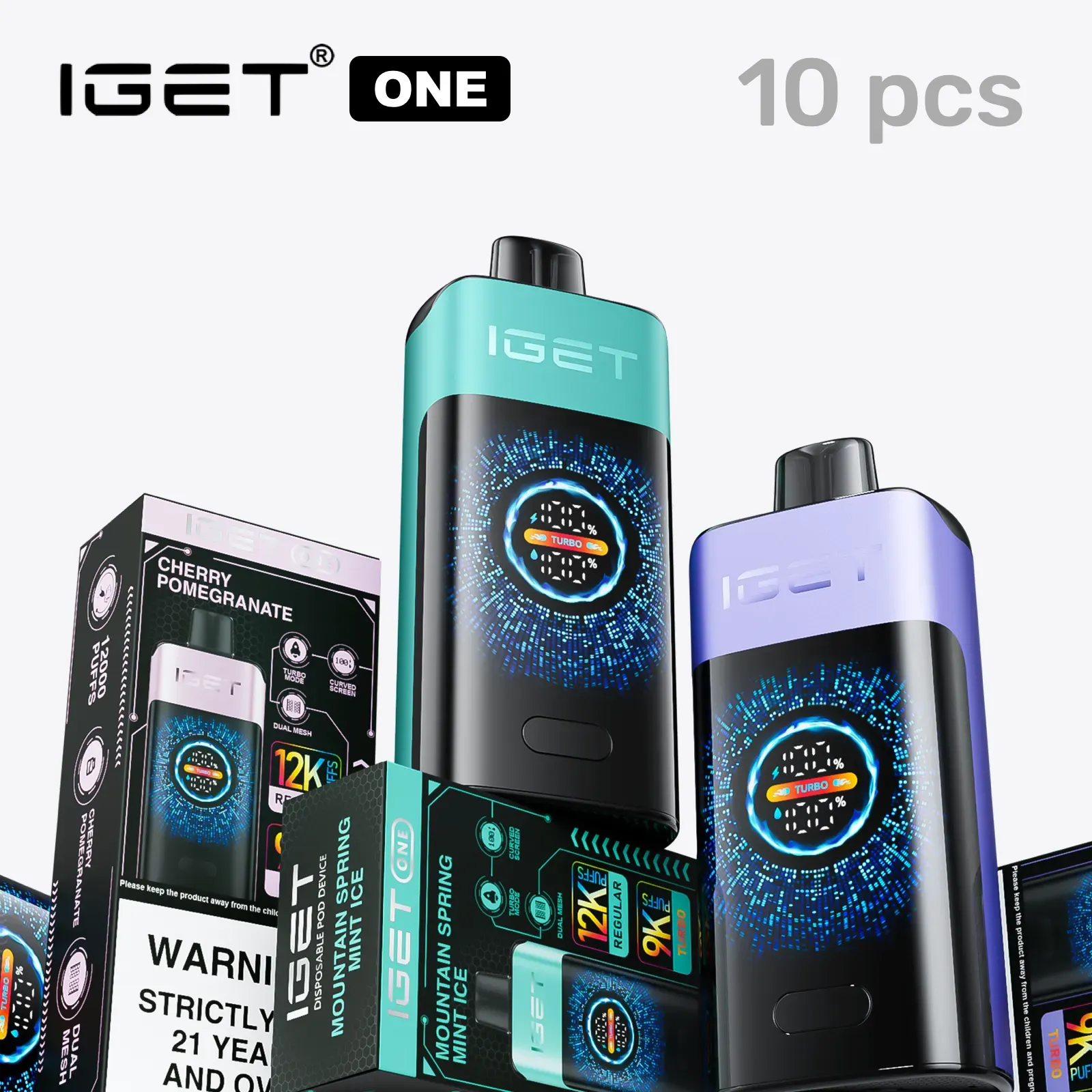 10 blind boxes - IGET ONE 12000 Puff