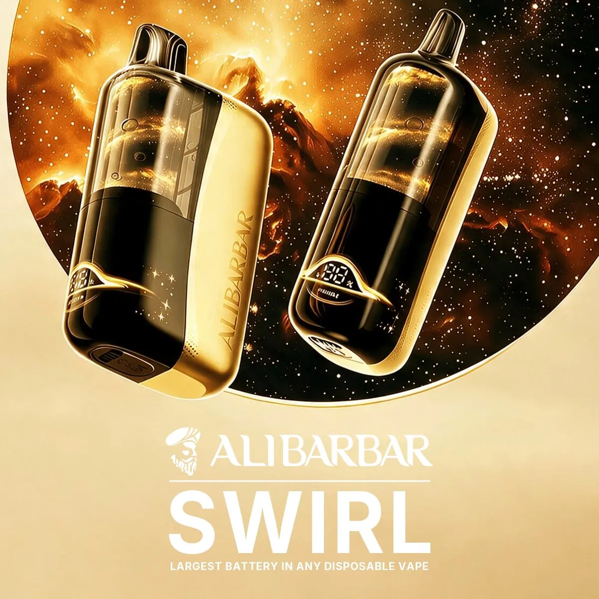 🚚 Ships from Sydney ⚡Alibarbar SWIRL 13000 Puffs – All Flavours
