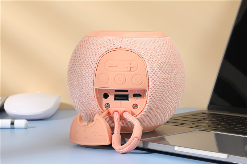 TG337 Fabric Bluetooth Speaker with Deep Bass and Portable Mini Design