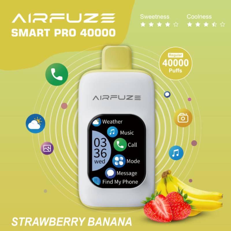 🚀Airfuze Smart Pro 40000 |✨ Premium Smart Gadget mit Langlebigkeit📱