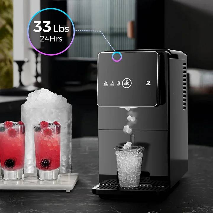 Máquina de gelo com pepita de bancada Kismile