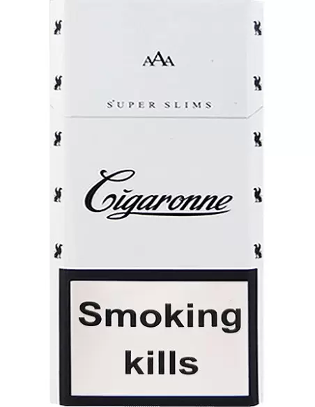 Cigaronne White Super Slim Cigarette