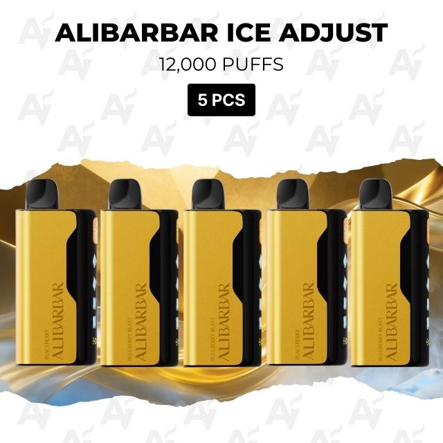 5 blind boxes - Alibarbar Ice Adjust 12000 Puffs