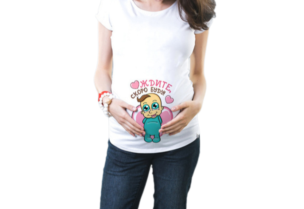 2025 New Maternity Crew Neck T-Shirt – Slimming Casual Top