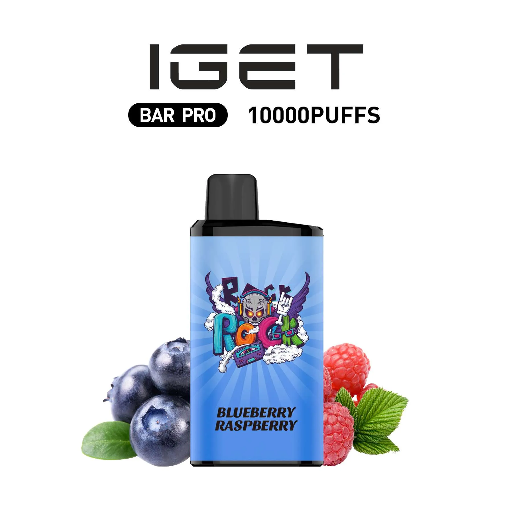 IGET BAR PRO 10,000 Puffs Blueberry raspberry| Sydney Stock 🇦🇺