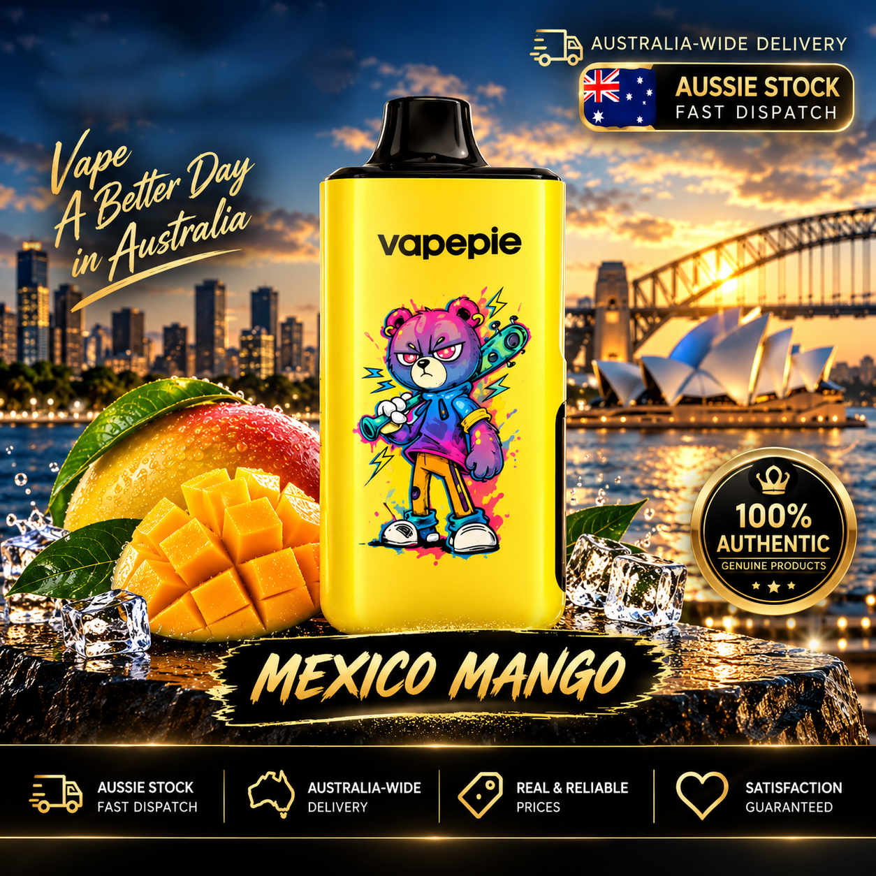 🎉Vapepie PRO 40000 PUFFS ( Sydney Stock 🚚 )