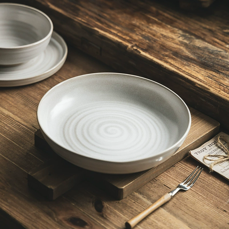 Stoneware Dinnerware Set – Microwave & Dishwasher Safe Ceramic Tableware
