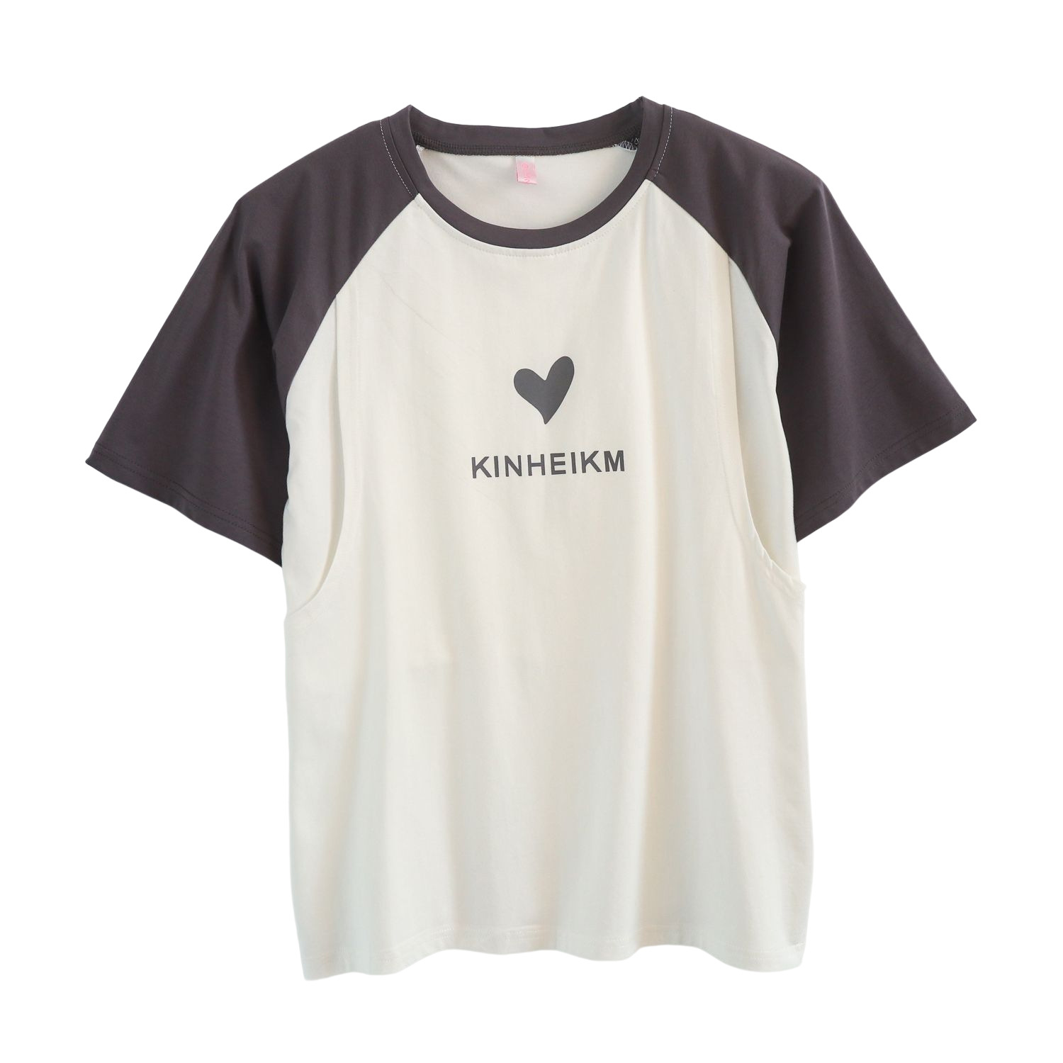 Summer Maternity Nursing T-Shirt – Loose Plus-Size Pure Cotton Top for Outings & Postpartum