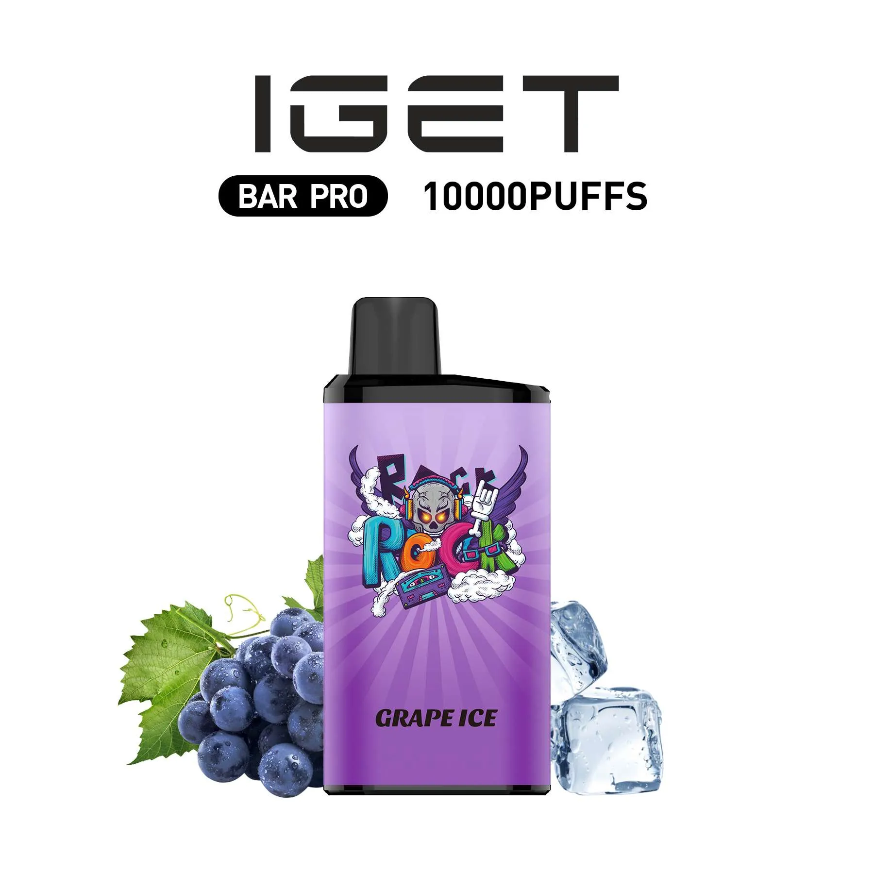 IGET BAR PRO 10,000 Puffs Grape ice| Sydney Stock 🇦🇺