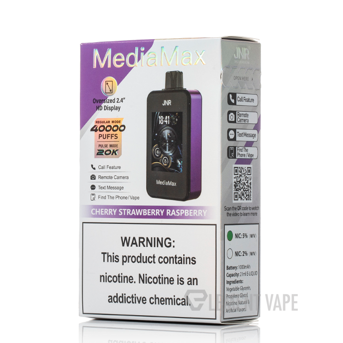 JNR Media MAX 40K Einweg-Vape