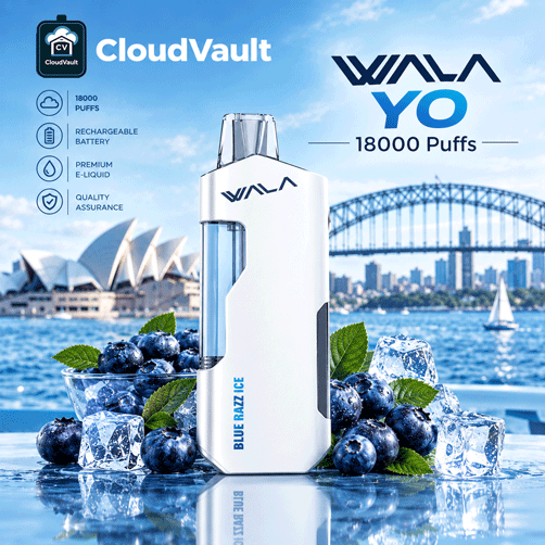 WALA YO 18000  Puffs Disposable Vape 20 Flavors(3/5 Pack)
