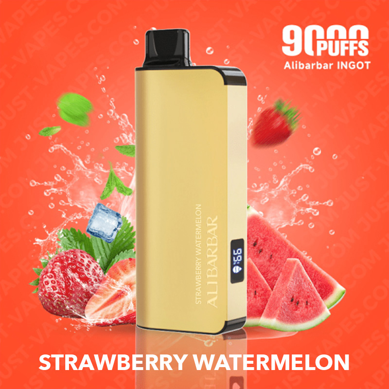 Alibarbar Ingot 9000 | Strawberry Watermelon 🍓🍉( Sydney Stock 🚚 )