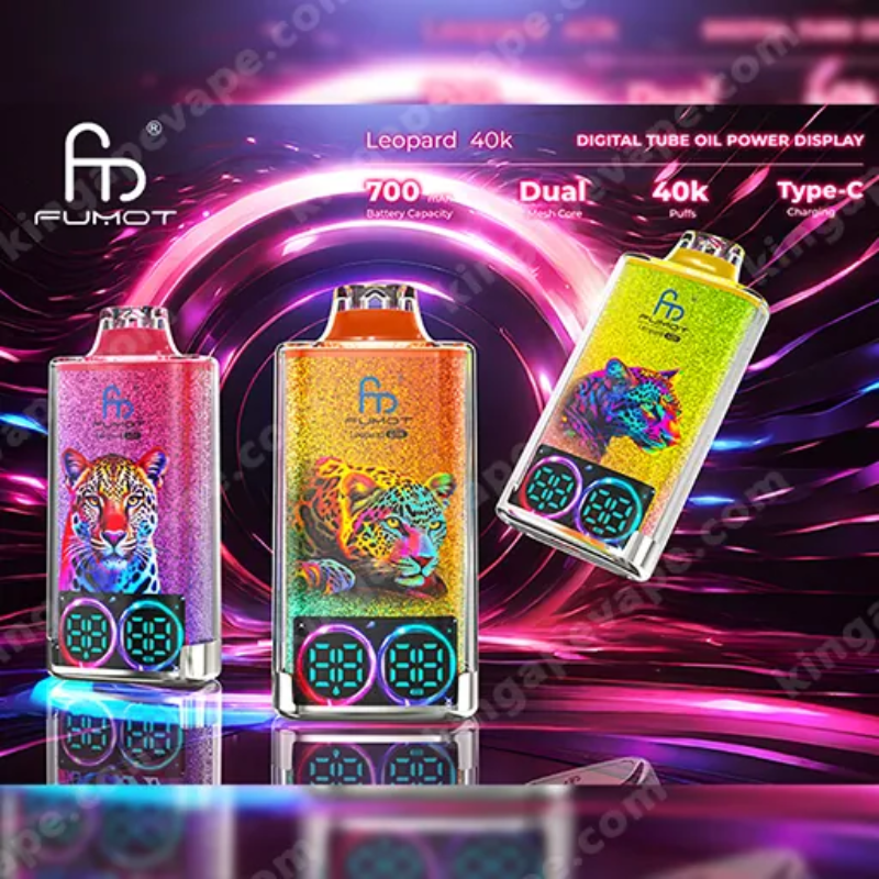 🐆 Fumot Leopard 40K • Bis zu 40.000 Züge • Einweg-Vape 💎