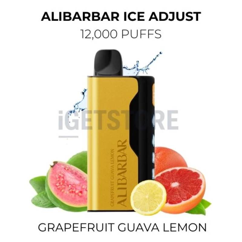 Grapefruit Guava Lemon | Crystal Clear Chill by Alibarbar 12000 Puffs ( Sydney Stock 🚚 )