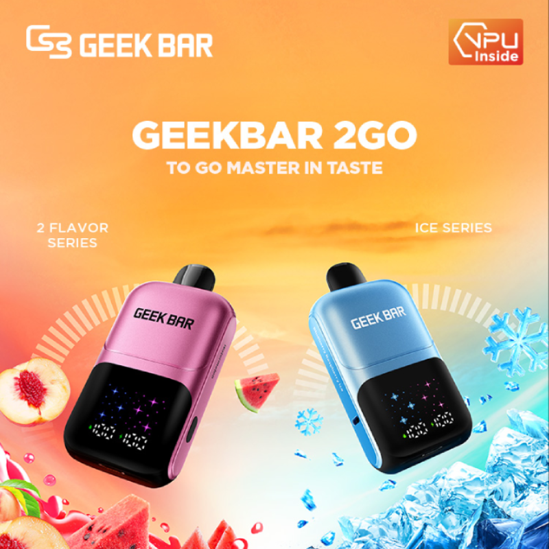 🧊 Geek Bar 2GO 50000 – Langanhaltende Einweg-E-Zigarette mit Premium-Geschmack