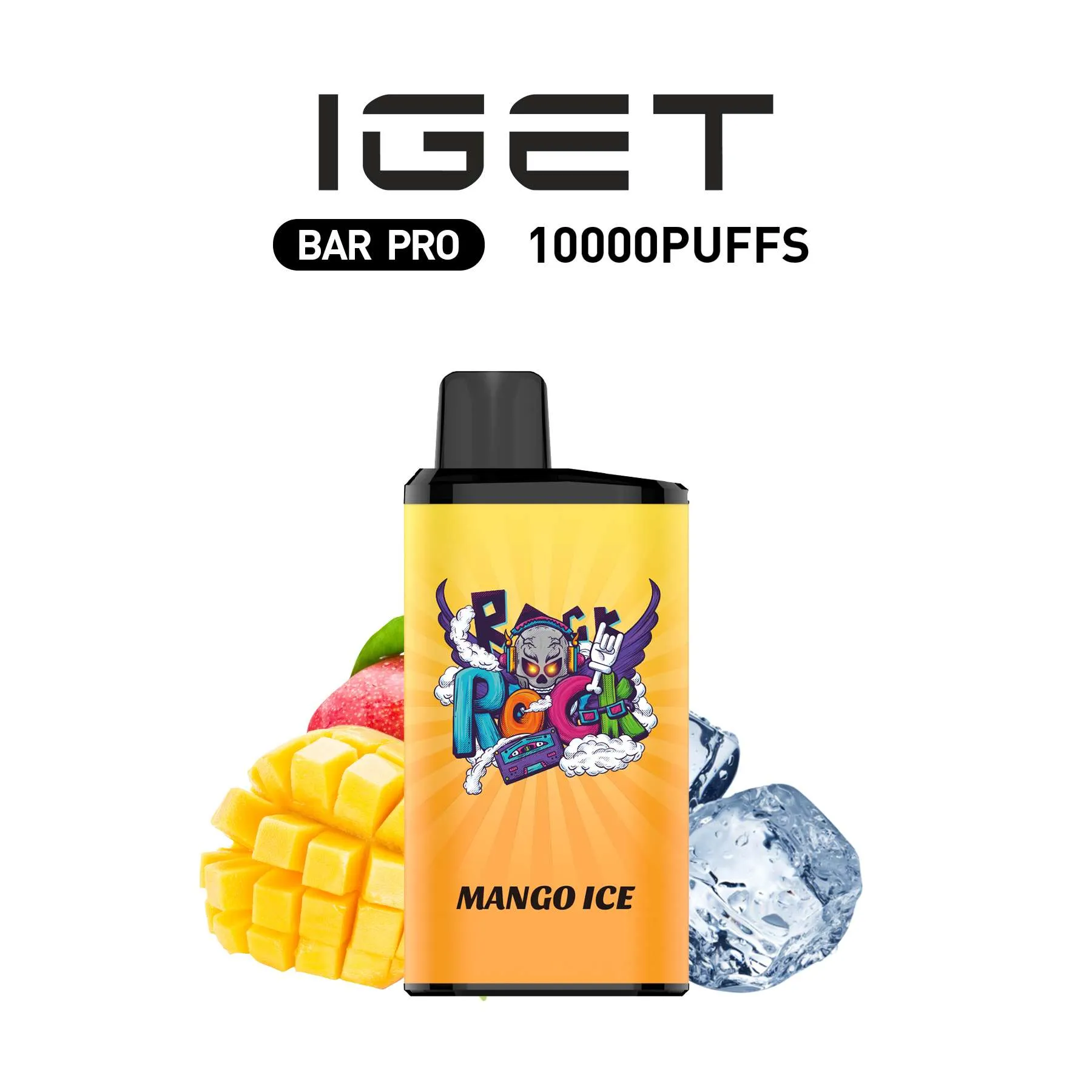 IGET BAR PRO 10,000 Puffs Strawberry Mango ice| Sydney Stock 🇦🇺