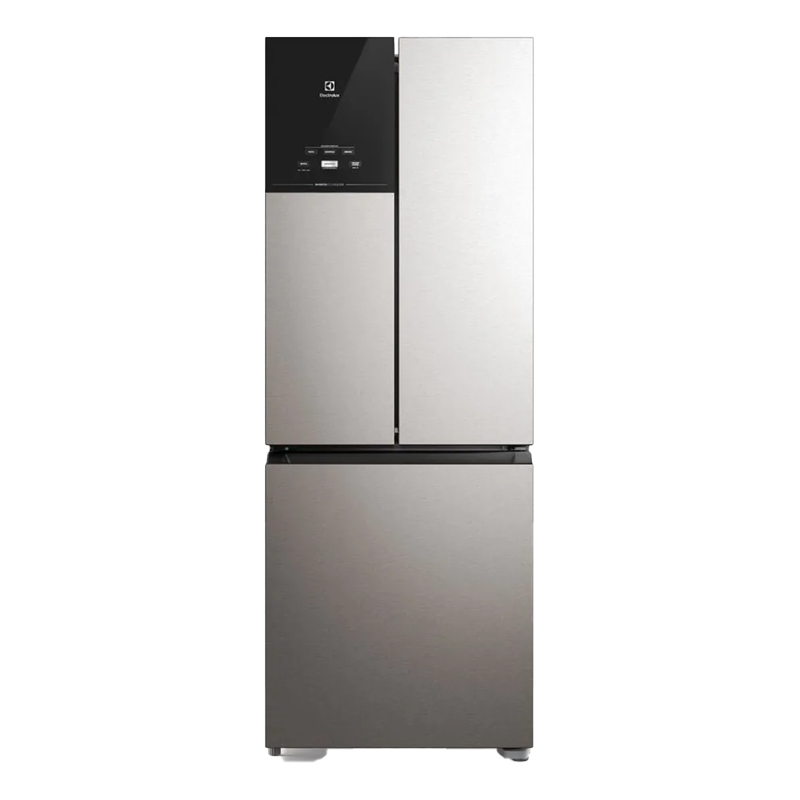 Geladeira Electrolux Frost Free Inverter 480L Efficient AutoSense 3 Portas Inox Look IM7S