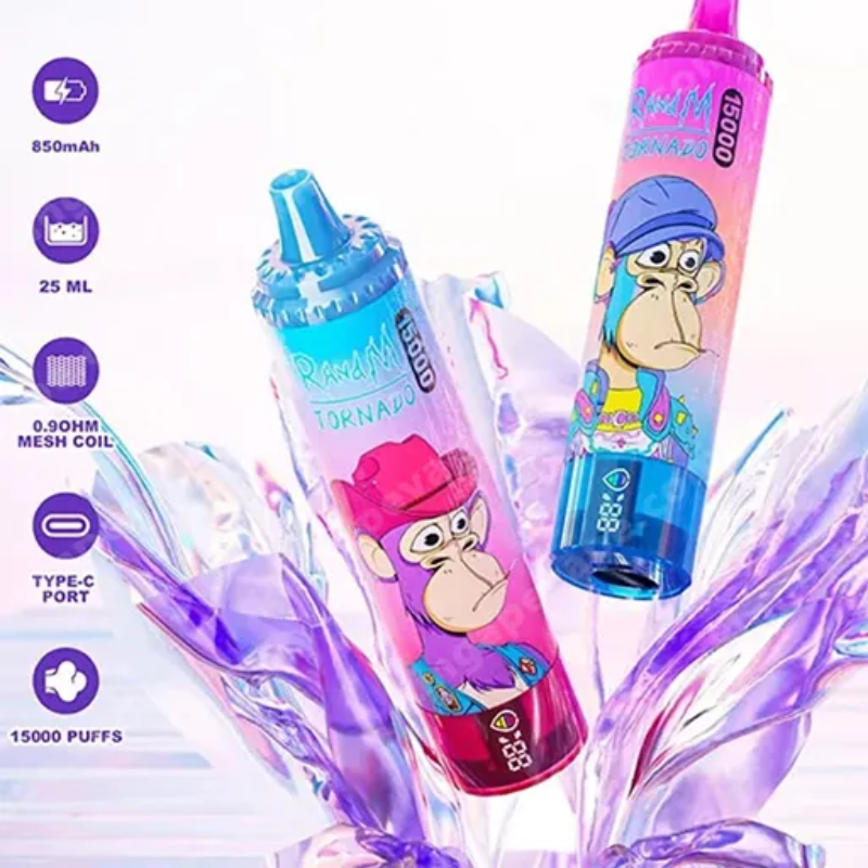 💥RandM Fumot Tornado 15000 Züge – Das Ultimative Vape-Erlebnis