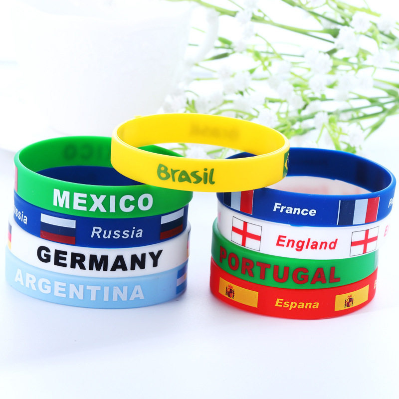 2026 USA-Canada-Mexico Football World Cup Fan Gift — Contemporary Commemorative Wristband