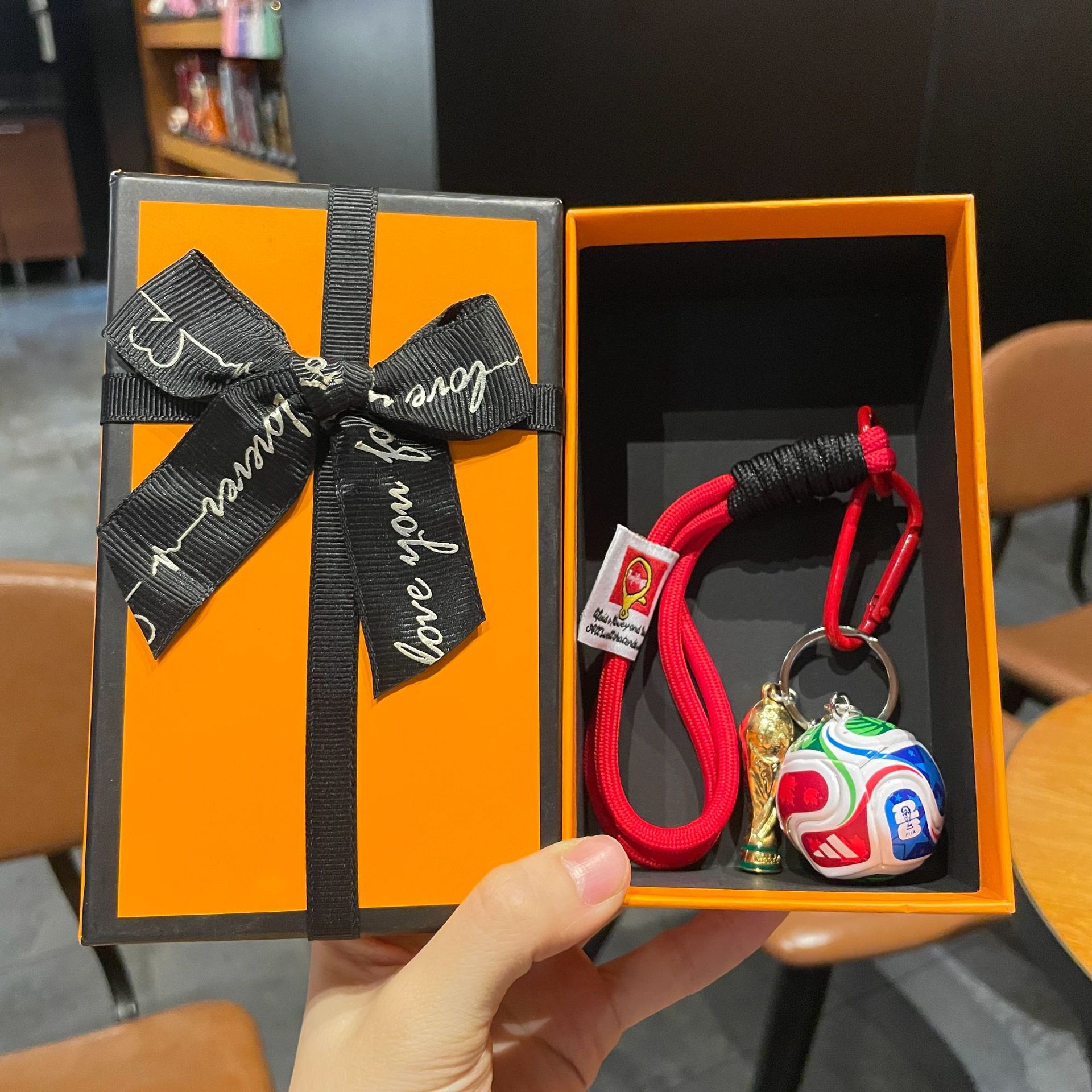 2026 USA, Canada, and Mexico World Cup Soccer Keychain