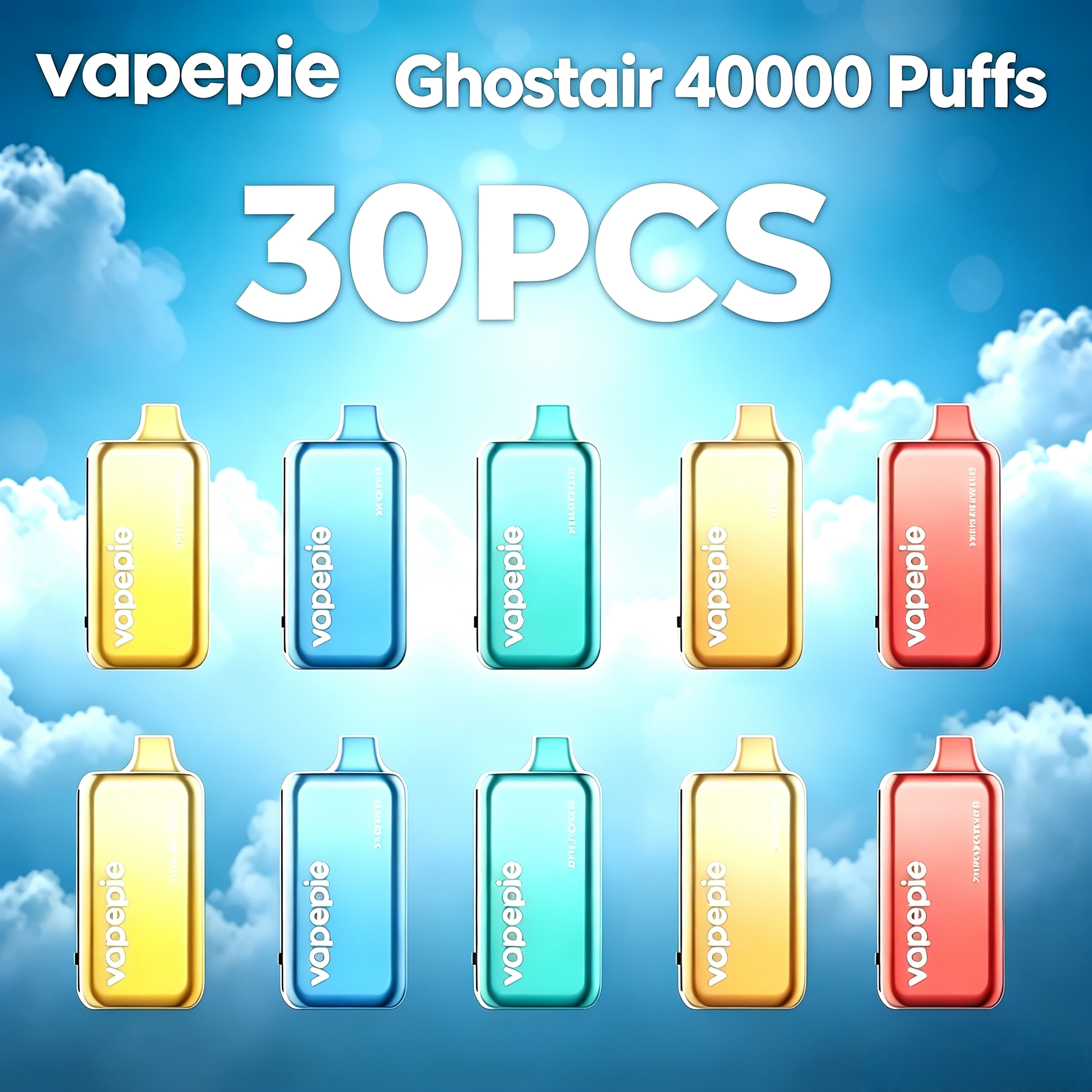 🚚🇦🇺 Fast Sydney Shipping | Vapepie Ghostair 40K Puffs Bundle Kit