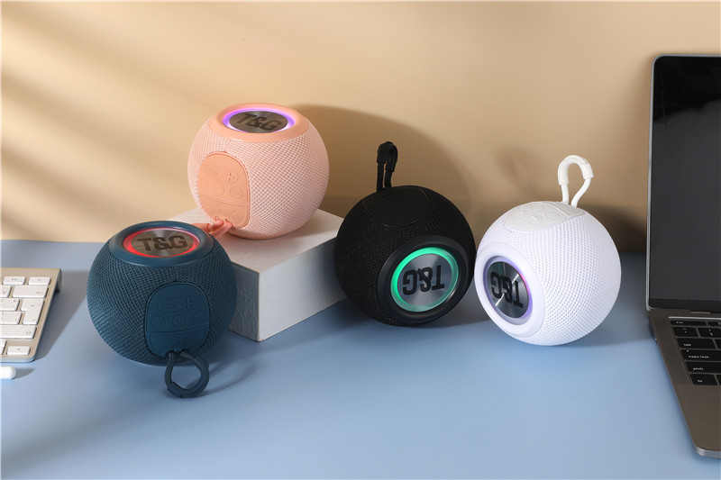 TG337 Fabric Bluetooth Speaker with Deep Bass and Portable Mini Design