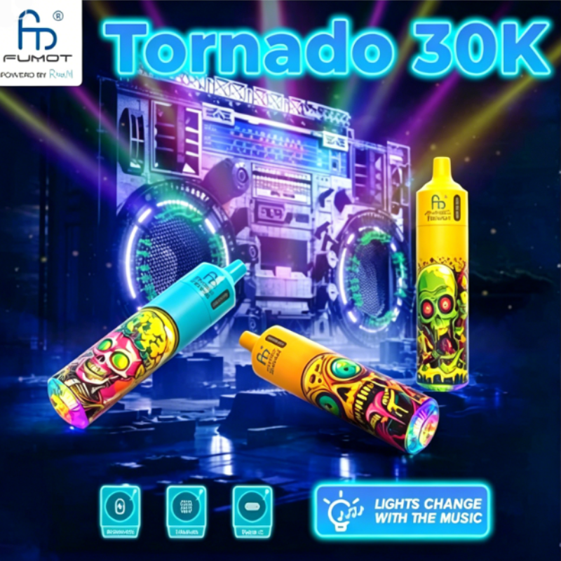 🔥 Fumot Tornado 30K • 30.000 Züge • Dual Mesh Coil • Intensive Aromen 💨