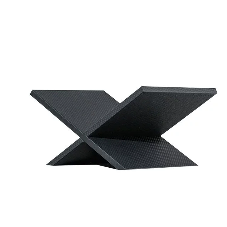 FSC Oak Book Organizer | Vegetable-Tanned Leather & 30LB Load Capacity