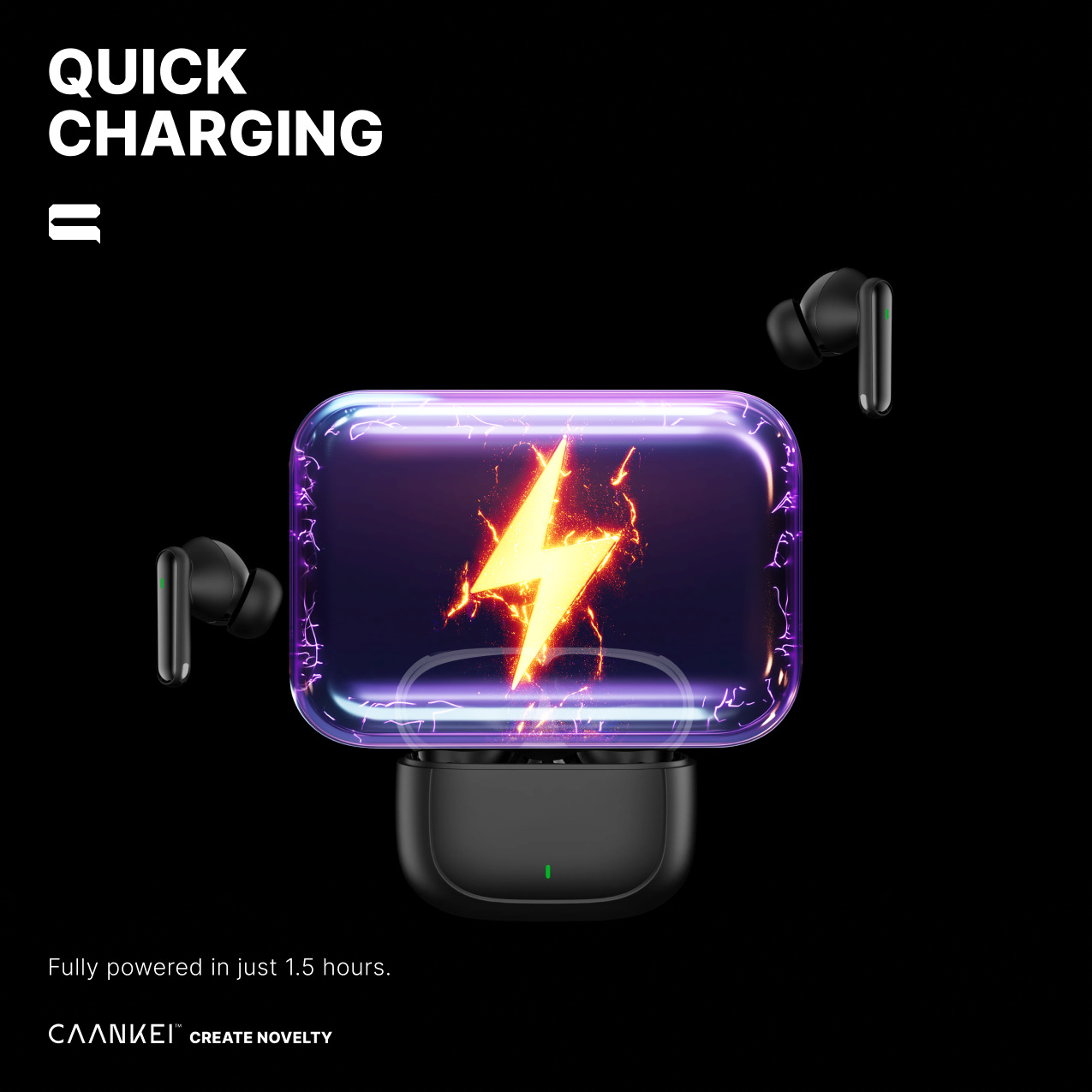 CT013 TWS Earbuds: Long Battery Life & Crystal Sound