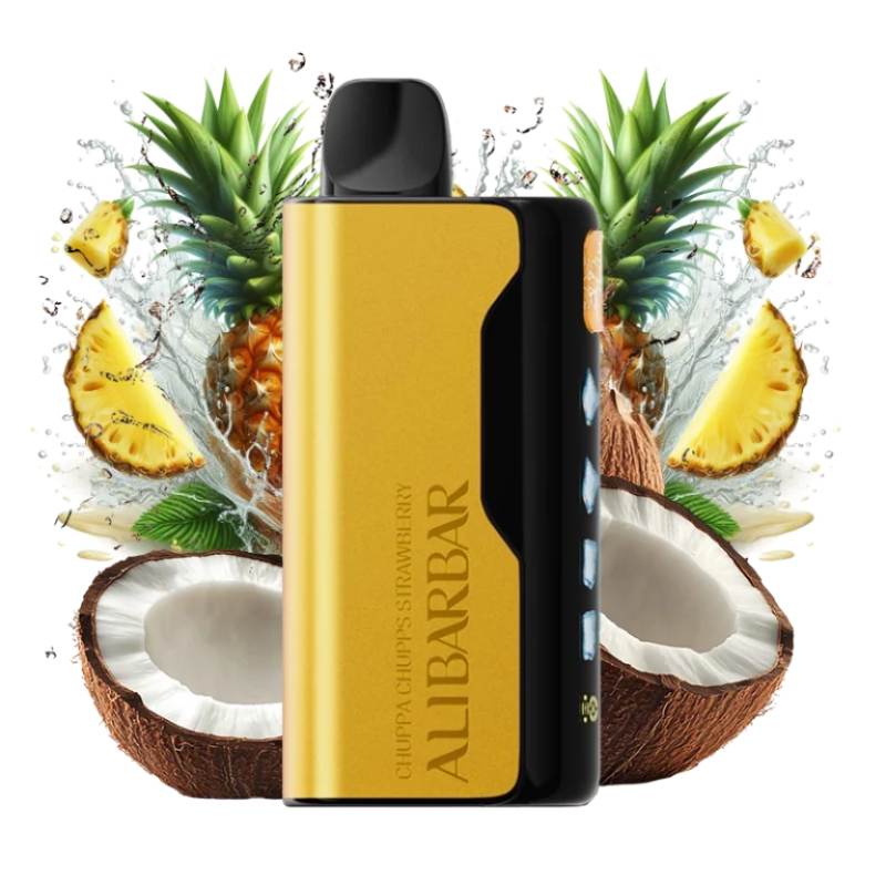 Pineapple Coconut | Crystal Clear Chill by Alibarbar 12000 Puffs ( Sydney Stock 🚚 )