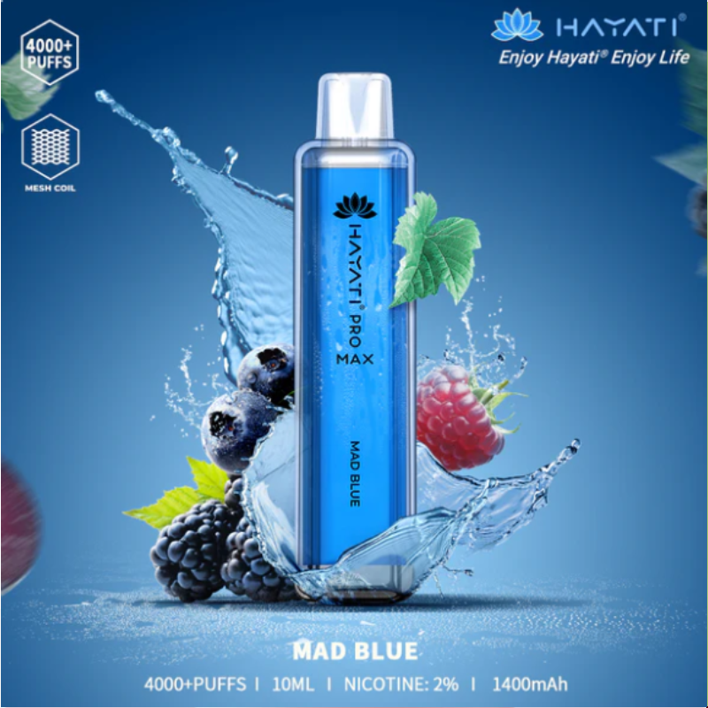 💚Hayati Pro Max 4000 Züge Einweg-Vape 🍓🍋🍉