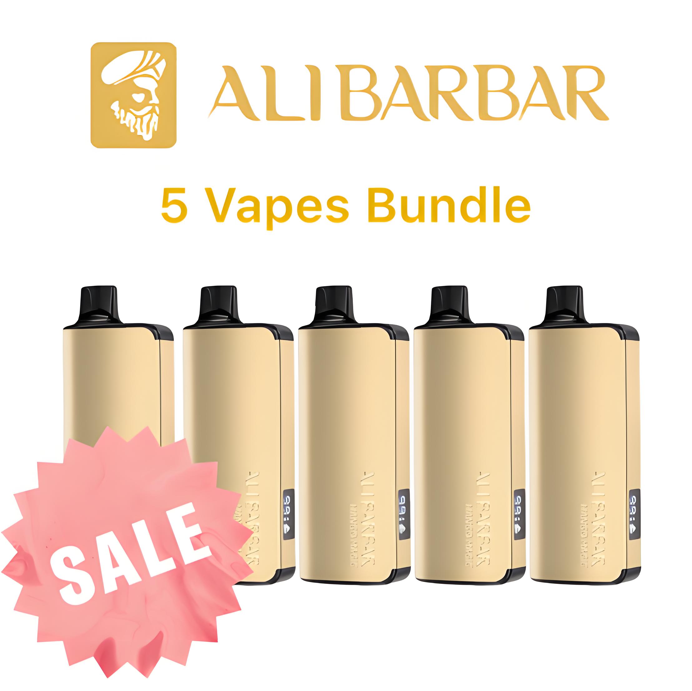 🔥 Grab the 5-Pack Alibarbar Ingot Vapes – Premium Flavour, Unmatched Value! 💨
