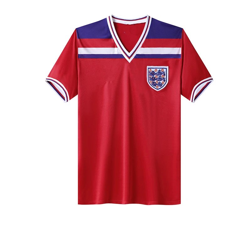 Score Draw England 1982 World Cup Finals Away Retro Shirt
