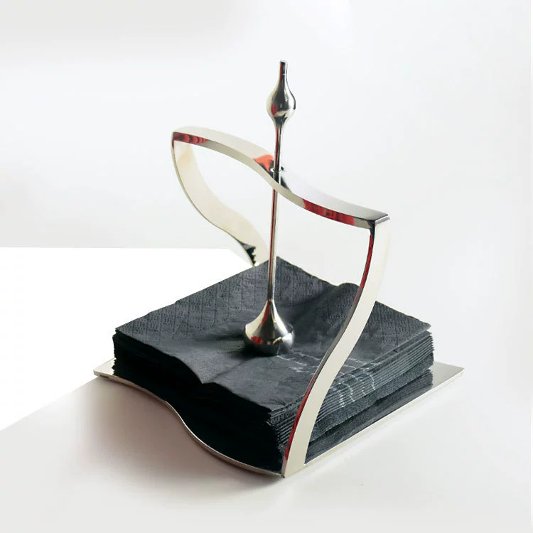 304 Steel Tabletop Tissue Dispenser | FDA 21 CFR 175.300 & 5LB Load