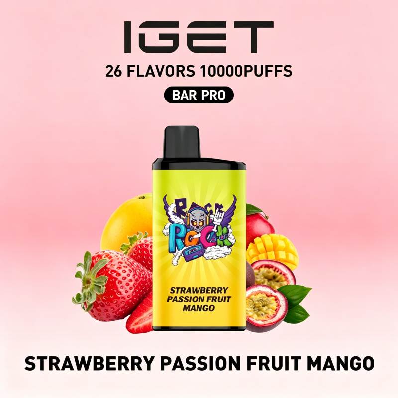 Strawberry Passionfruit Mango- IGET Bar Pro 10000 Puffs ( Sydney Stock 🚚 )