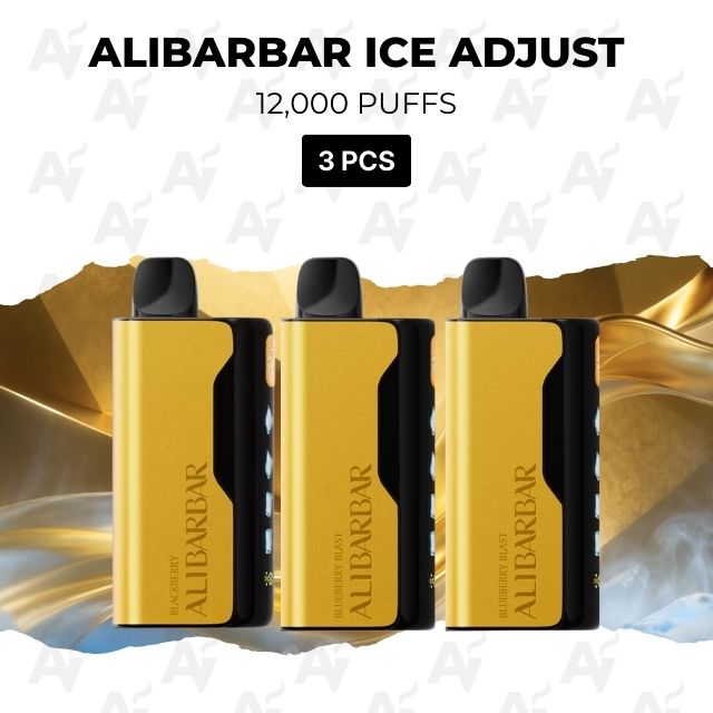 3 blind boxes - Alibarbar Ice Adjust 12000 Puffs