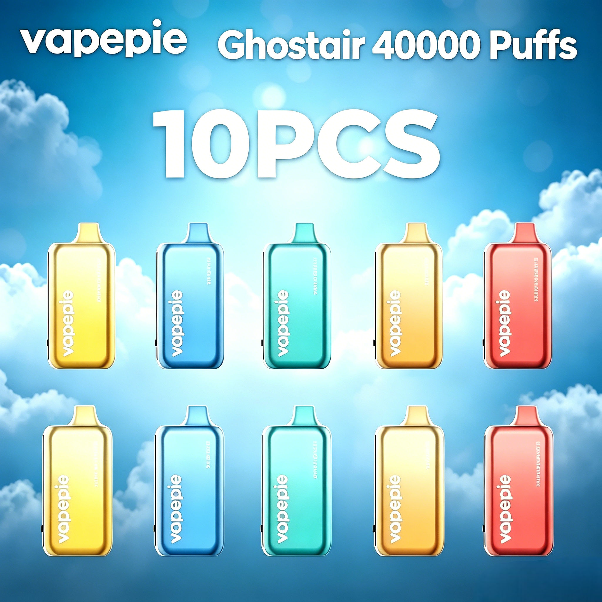 🚚🇦🇺 Fast Sydney Shipping | Vapepie Ghostair 40K Puffs Bundle Kit