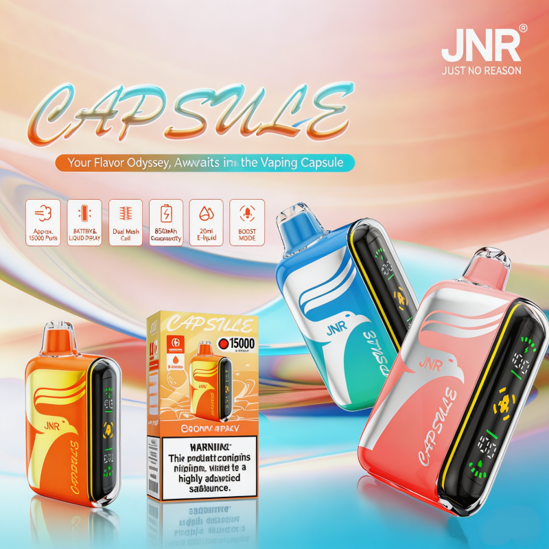 🚀 JNR Capsule 15000 – Einweg-Vape mit bis zu 15.000 Zügen