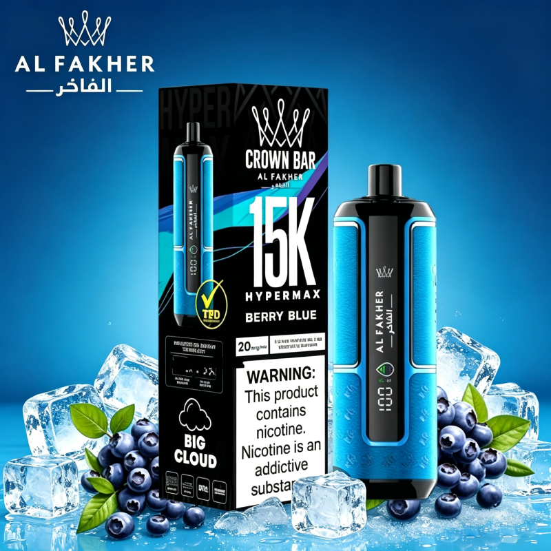 💨 Al Fakher Hypermax 15.000 Züge – Einweg-Vape mit intensiven Aromen & langanhaltendem Genuss