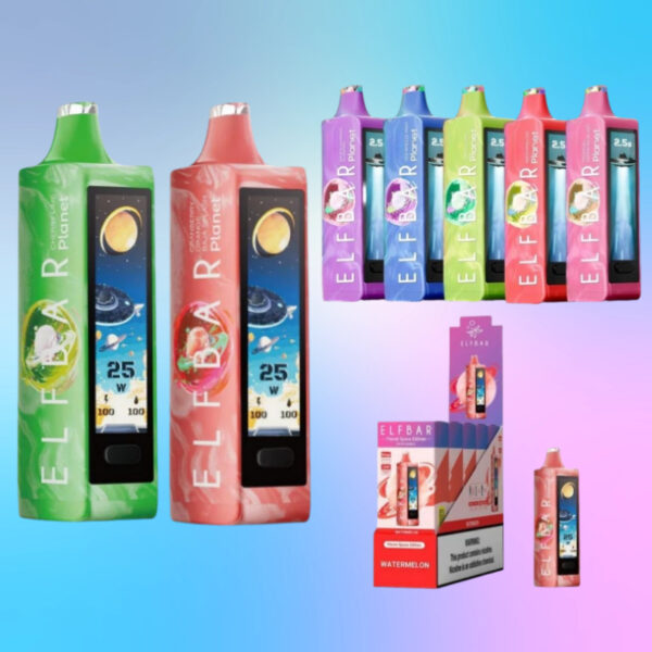 🧊 Elf Bar Planet 25000 Züge Einweg-Vape – Deine Welt aus Geschmack und Leistung