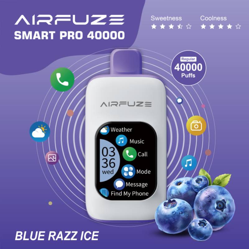 🚀Airfuze Smart Pro 40000 |✨ Premium Smart Gadget mit Langlebigkeit📱