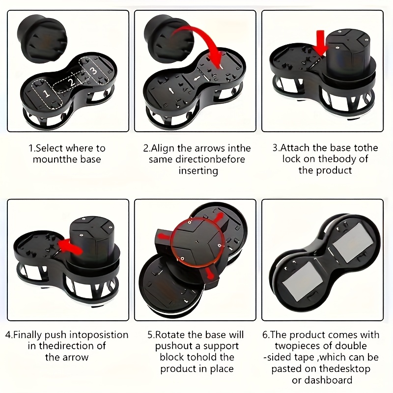 Car Center Console Cup Holder Extension Bracket, Adjustable Dual Cup Holder Expander, Durable ABS Material, Stylish Black Design Suitable for Modern Car Interiors, Universal Dual Holes, Adjustable Shockproof Base