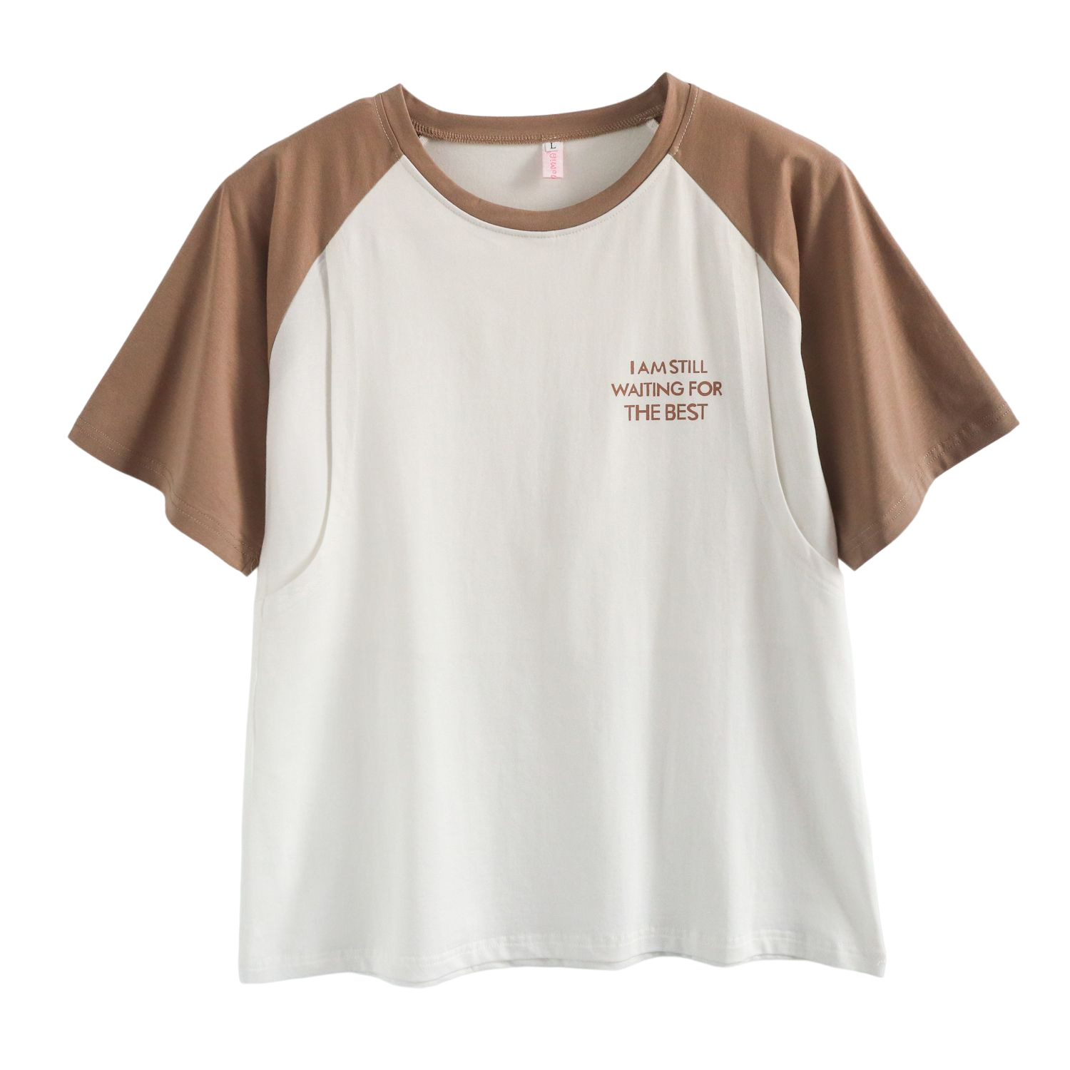 Summer Maternity Nursing T-Shirt – Loose Plus-Size Pure Cotton Top for Outings & Postpartum