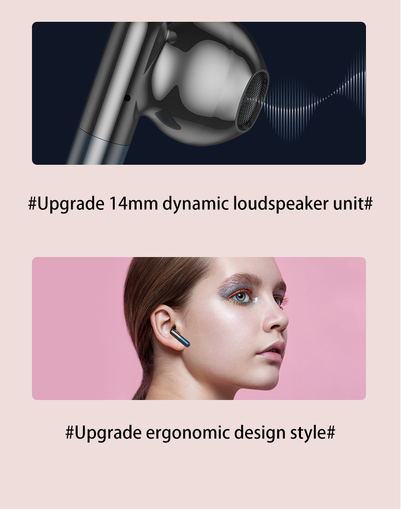 Bluetooth Wireless Earphone Earbuds Stereo Headphone J28