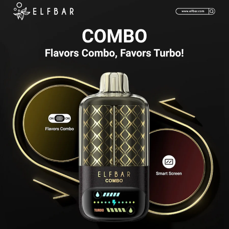 ❄️ ELFBAR COMBO 25000 Züge – 9 intensive Geschmäcker mit 5% Nikotin